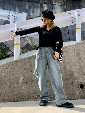 saisondepapillon_officialさん(レディース・158cm)の春コーディネート