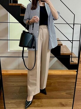 「SEU（エスイーユー）のアイテム」を使った、saisondepapillon_officialさん（レディース・155cm）の春コーディネート