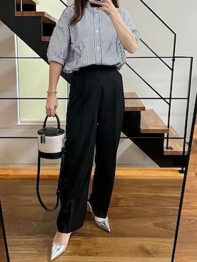 「SEU（エスイーユー）のアイテム」を使った、saisondepapillon_officialさん（レディース・155cm）の春コーディネート