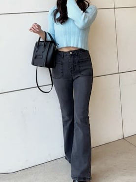 「SEU（エスイーユー）のアイテム」を使った、saisondepapillon_officialさん（レディース・153cm）の春コーディネート