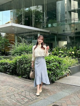 saisondepapillon_officialさん（レディース・162cm）の夏コーディネート