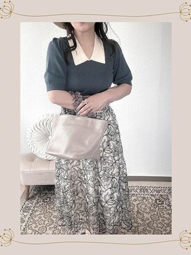 saisondepapillon_officialさん（レディース・163cm）の夏コーディネート