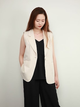 「SEU（エスイーユー）のアイテム」を使った、saisondepapillon_officialさん（レディース・168cm）の夏コーディネート