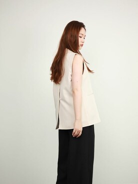 「SEU（エスイーユー）のアイテム」を使った、saisondepapillon_officialさん（レディース・168cm）の夏コーディネート