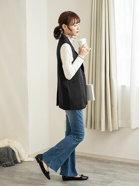 「SEU（エスイーユー）のアイテム」を使った、saisondepapillon_officialさん（レディース・163cm）の夏コーディネート