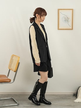 「SEU（エスイーユー）のアイテム」を使った、saisondepapillon_officialさん（レディース・163cm）の夏コーディネート