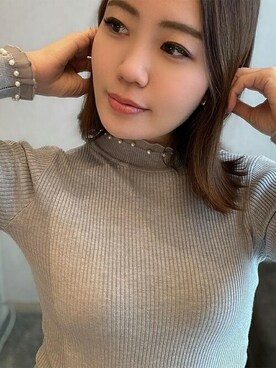 「SEU（エスイーユー）のアイテム」を使った、saisondepapillon_officialさん（レディース・160cm）の秋コーディネート