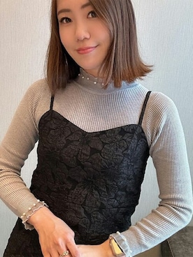 「SEU（エスイーユー）のアイテム」を使った、saisondepapillon_officialさん（レディース・160cm）の秋コーディネート