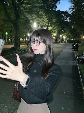 「SEU（エスイーユー）のアイテム」を使った、saisondepapillon_officialさん（レディース・154cm）の秋コーディネート