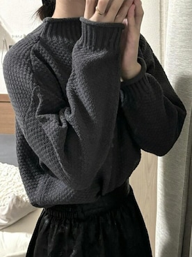「SEU（エスイーユー）のアイテム」を使った、saisondepapillon_officialさん（レディース・155cm）の秋コーディネート