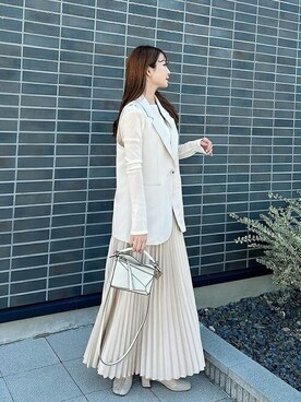 「SEU（エスイーユー）のアイテム」を使った、saisondepapillon_officialさん（レディース・163cm）の秋コーディネート