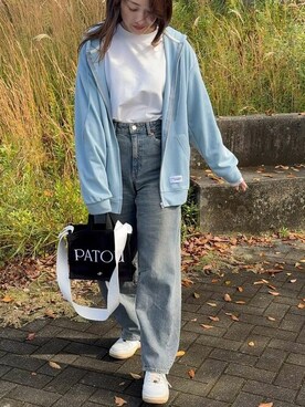 「SEU（エスイーユー）のアイテム」を使った、saisondepapillon_officialさん（レディース・156cm）の冬コーディネート