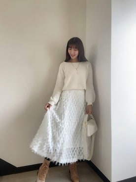 saisondepapillon_officialさん(レディース・160cm)の冬コーディネート