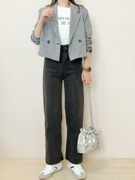 「SEU（エスイーユー）のアイテム」を使った、saisondepapillon_officialさん（レディース・153cm）の冬コーディネート