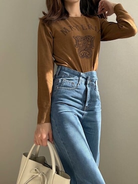 「SEU（エスイーユー）のアイテム」を使った、saisondepapillon_officialさん（レディース・160cm）の冬コーディネート