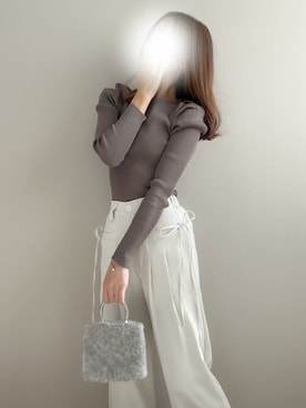 saisondepapillon_officialさん(レディース・160cm)の冬コーディネート