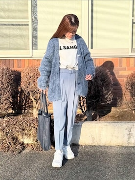 「SEU（エスイーユー）のアイテム」を使った、saisondepapillon_officialさん（レディース・159cm）の冬コーディネート
