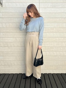 saisondepapillon_officialさん（レディース・155cm）の冬コーディネート
