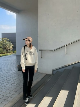 「SEU（エスイーユー）のアイテム」を使った、saisondepapillon_officialさん（レディース・165cm）の春コーディネート