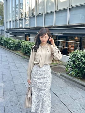 saisondepapillon_officialさん(レディース・155cm)の春コーディネート