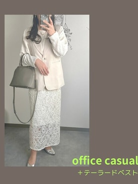 saisondepapillon_officialさん（レディース・163cm）の春コーディネート