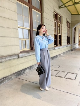 saisondepapillon_officialさん（レディース・155cm）の春コーディネート