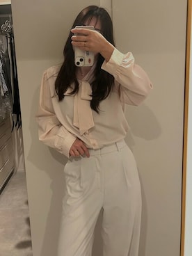 saisondepapillon_officialさん（レディース・158cm）の春コーディネート