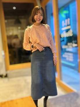 「SEU（エスイーユー）のアイテム」を使った、saisondepapillon_officialさん（レディース・160cm）の春コーディネート