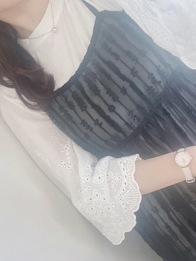 「SEU（エスイーユー）のアイテム」を使った、saisondepapillon_officialさん（レディース・157cm）の春コーディネート