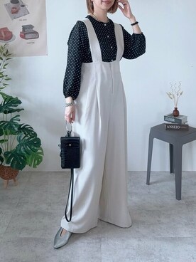 「SEU（エスイーユー）のアイテム」を使った、saisondepapillon_officialさん（レディース・158cm）の春コーディネート