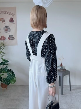 「SEU（エスイーユー）のアイテム」を使った、saisondepapillon_officialさん（レディース・158cm）の春コーディネート