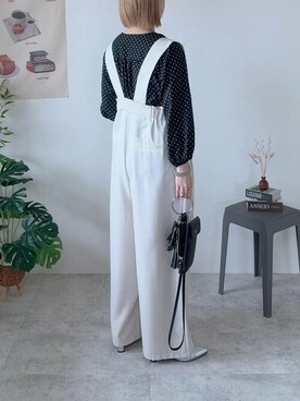 「SEU（エスイーユー）のアイテム」を使った、saisondepapillon_officialさん（レディース・158cm）の春コーディネート