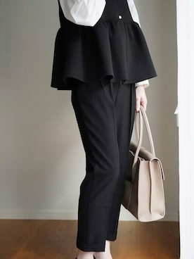 「SEU（エスイーユー）のアイテム」を使った、saisondepapillon_officialさん（レディース・161cm）の春コーディネート