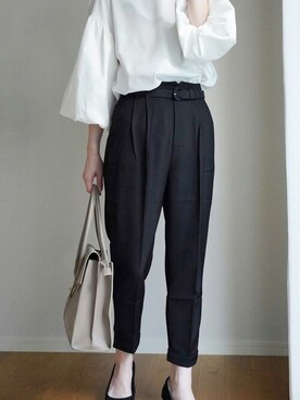 「SEU（エスイーユー）のアイテム」を使った、saisondepapillon_officialさん（レディース・161cm）の春コーディネート