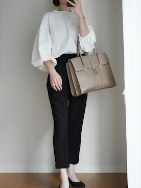 「SEU（エスイーユー）のアイテム」を使った、saisondepapillon_officialさん（レディース・161cm）の春コーディネート