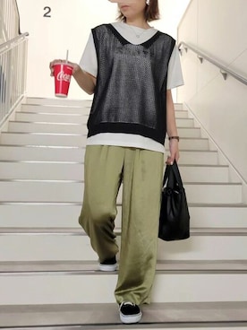 saisondepapillon_officialさん（レディース・162cm）の春コーディネート