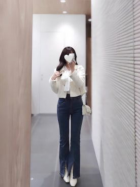 「SEU（エスイーユー）のアイテム」を使った、saisondepapillon_officialさん（レディース・157cm）の春コーディネート