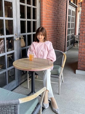 「SEU（エスイーユー）のアイテム」を使った、saisondepapillon_officialさん（レディース・155cm）の春コーディネート