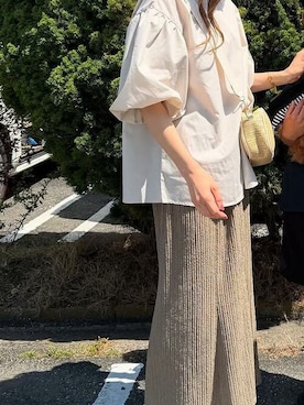 「SEU（エスイーユー）のアイテム」を使った、saisondepapillon_officialさん（レディース・158cm）の春コーディネート