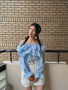 saisondepapillon_officialさん（レディース・163cm）の春コーディネート