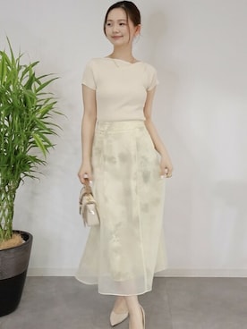 saisondepapillon_officialさん（レディース・168cm）の夏コーディネート
