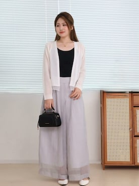 saisondepapillon_officialさん（レディース・165cm）の夏コーディネート