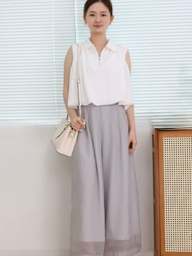 saisondepapillon_officialさん（レディース・168cm）の夏コーディネート