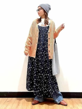 「アイテム（その他トップス）」を使った、Rightonさん（レディース・157cm）の冬コーディネート