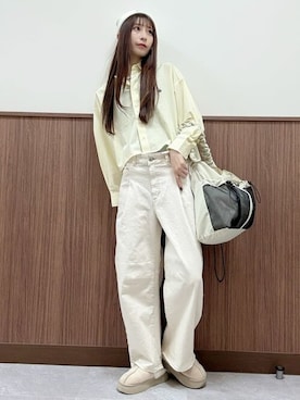 「SOMETHING（サムシング）のアイテム」を使った、Rightonさん（レディース・173cm）の冬コーディネート