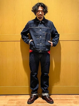 「Right-on（ライトオン）のアイテム」を使った、Rightonさん（メンズ・170cm）の冬コーディネート