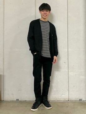 「Right-on（ライトオン）のアイテム」を使った、Rightonさん（メンズ・175cm）の春コーディネート