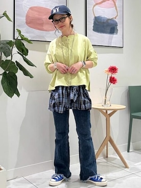 Rightonさん（レディース・158cm）の春コーディネート