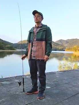 「L.L.Bean（エルエルビーン）のアイテム（ジャケット/アウター）」を使った、BOBTさん（メンズ・170cm）の秋コーディネート