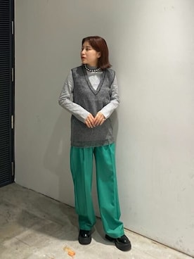 「#オトナカジュアル」｜「アイテム（財布/小物）」を使った、Yukaさん（レディース・152cm）の秋コーディネート